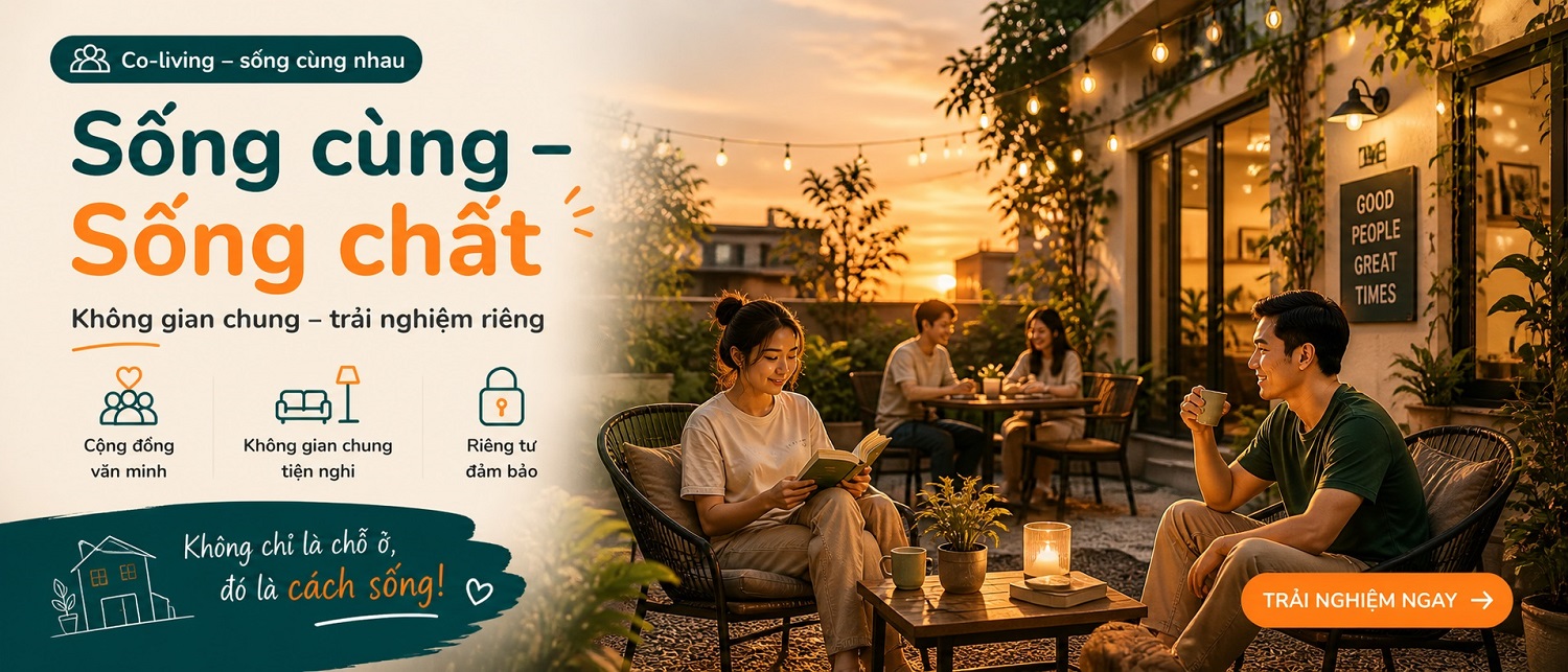 Co-living – sống cùng nhau
